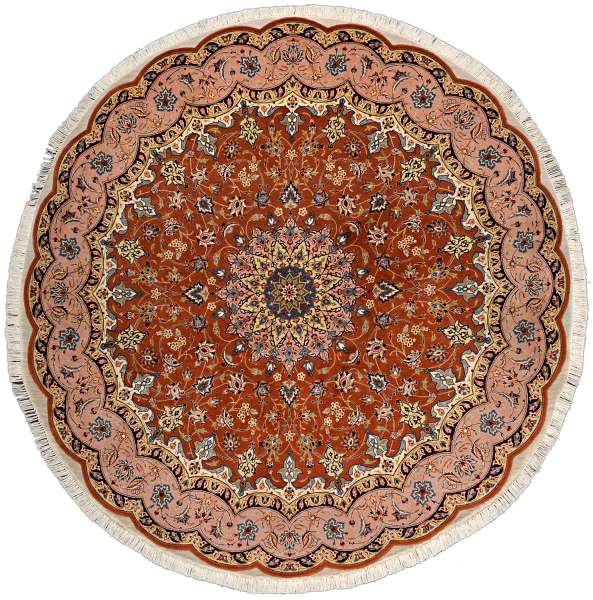 Orientalsk tæppe Round